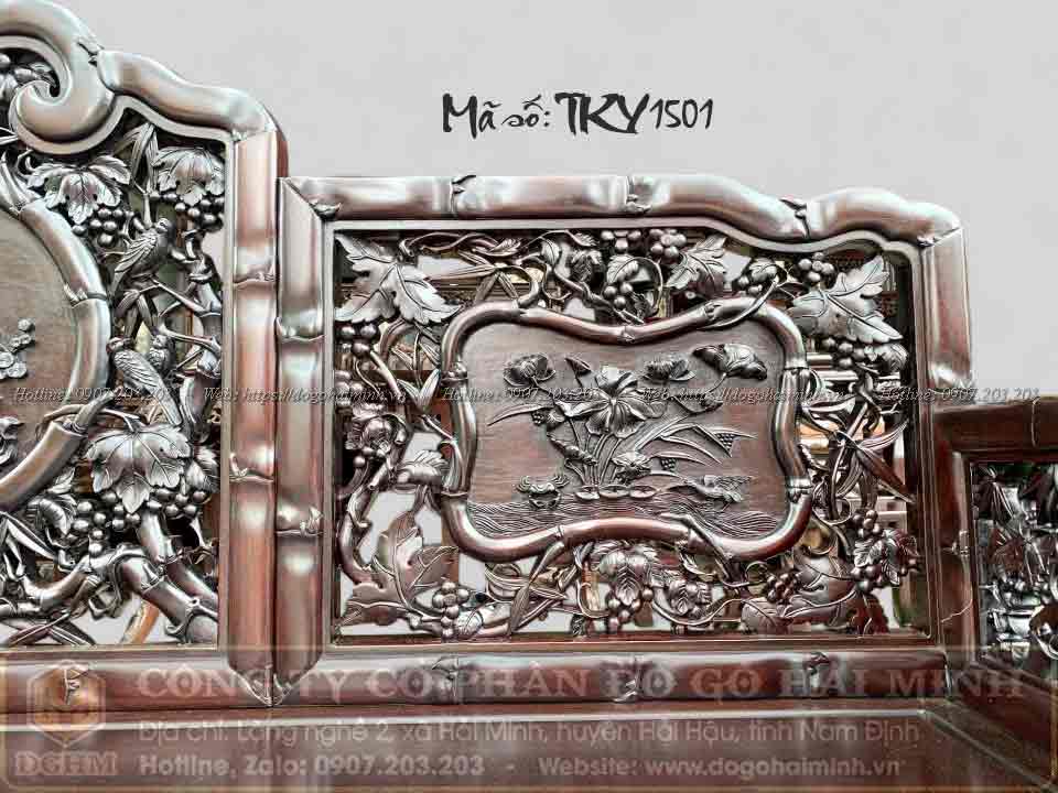 ghế trường kỷ trúc