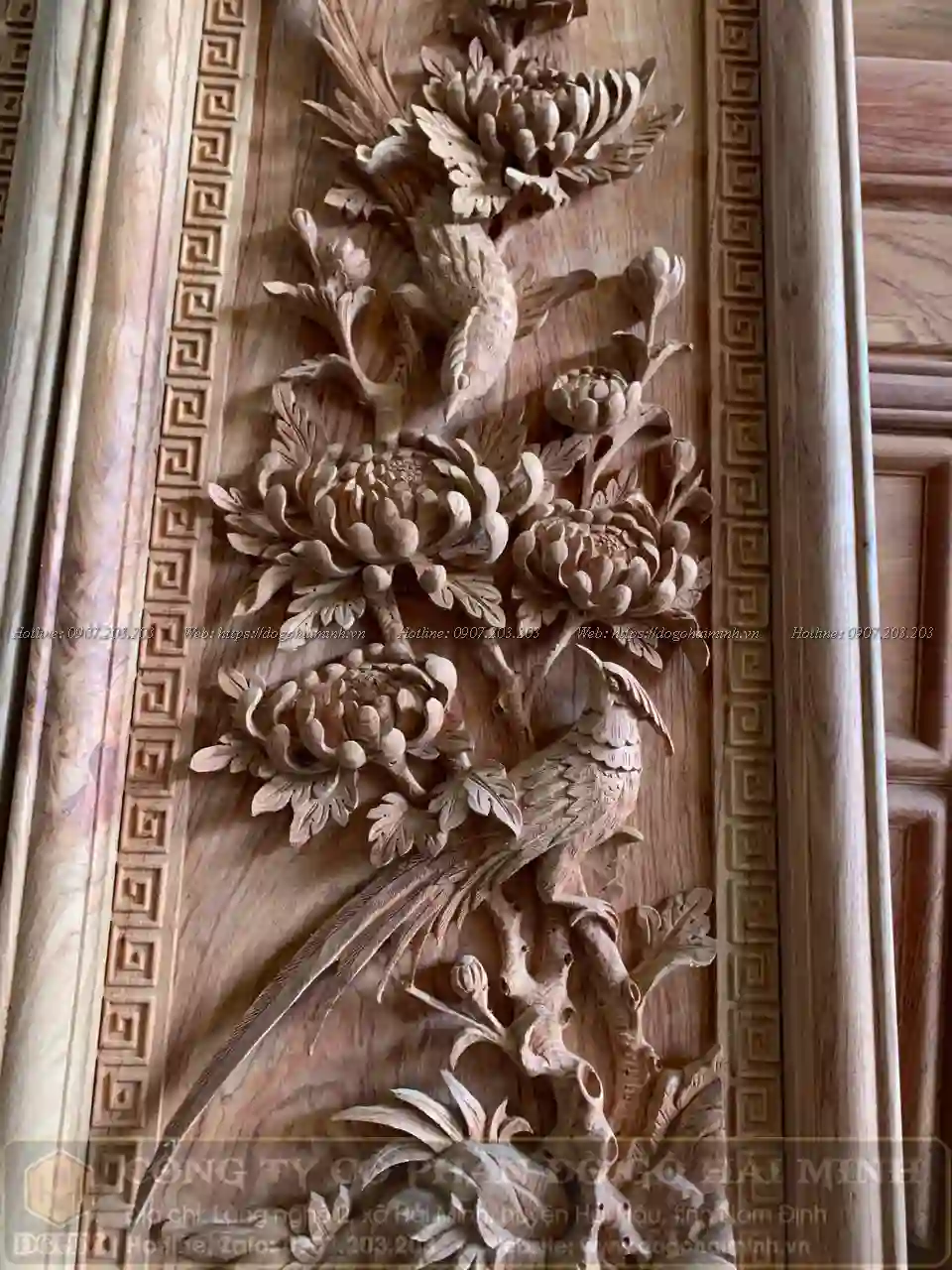 mẫu tranh tứ quý đẹp đục cúc