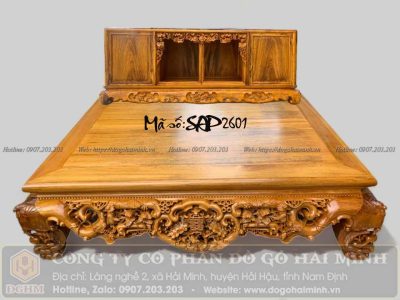 sập ngũ phúc tùng lộc đẹp