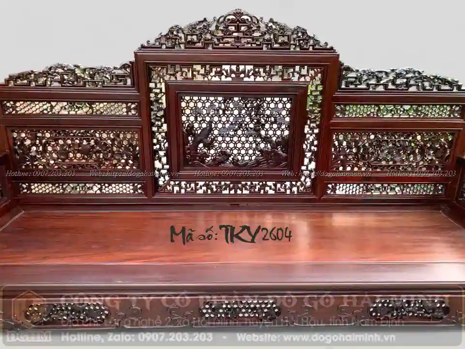 trường kỷ huế tam sơn đục tứ quý