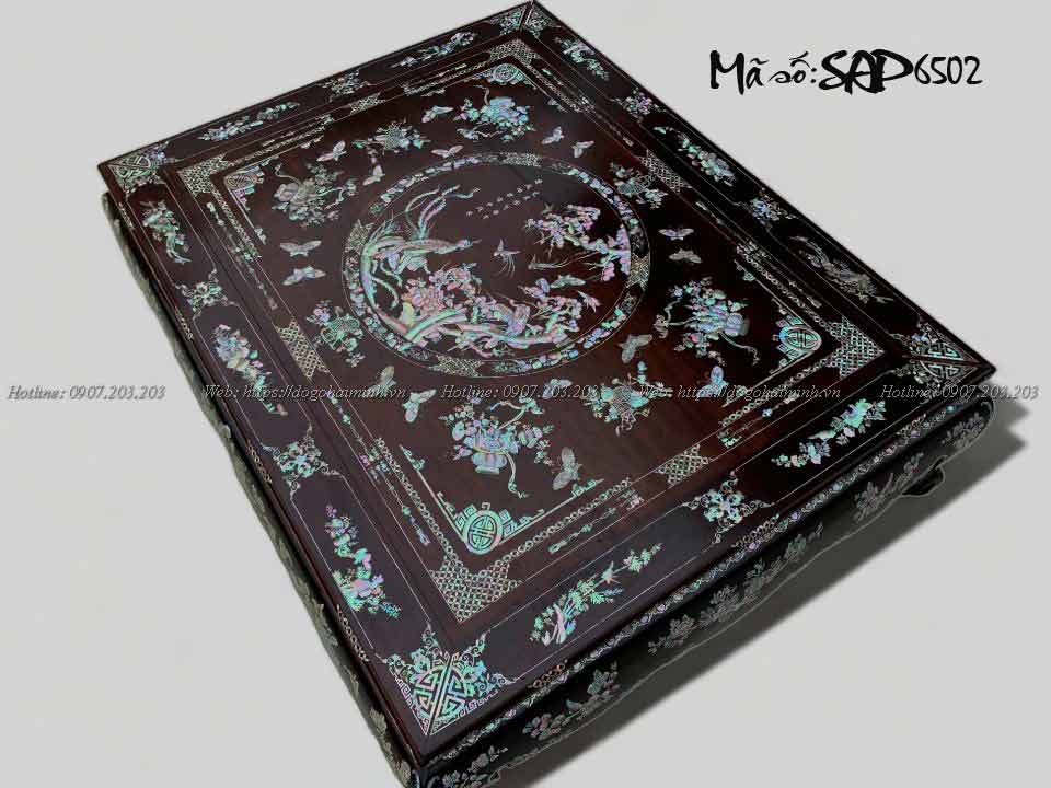 mặt sập khảm ốc sen vịt