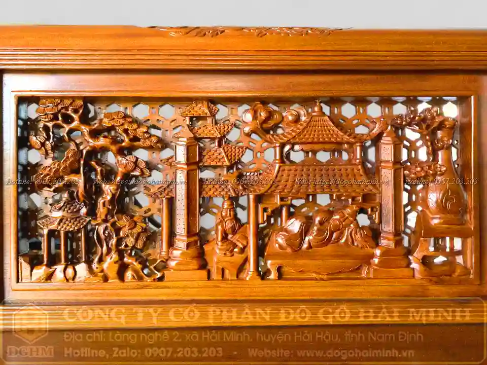 mẫu trường kỷ đục tích tổ ong