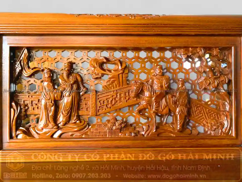 trường kỷ đục tích tam quốc tổ ong