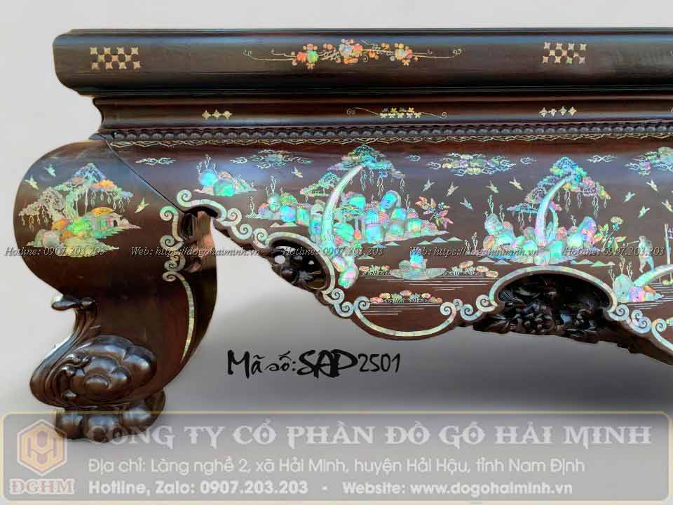 sập khảm liên chi tích tứ dân