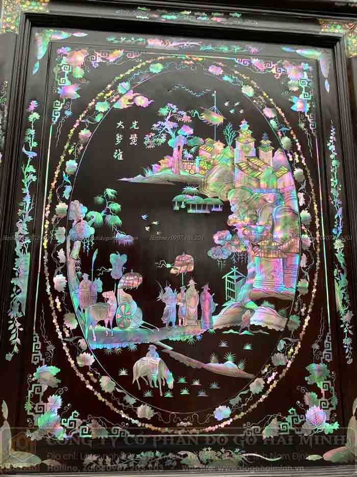 tủ chè gỗ gụ khảm ốc liên chi giá rẻ