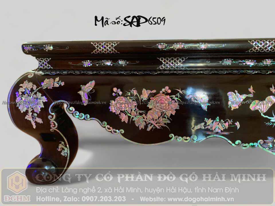 sập chân quỳ khảm liên chi giá rẻ