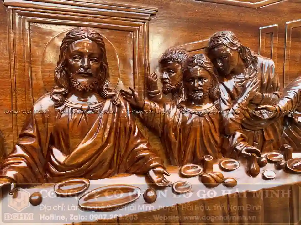 tranh bữa ăn tối cuối cùng giesu và 12 tông đồ