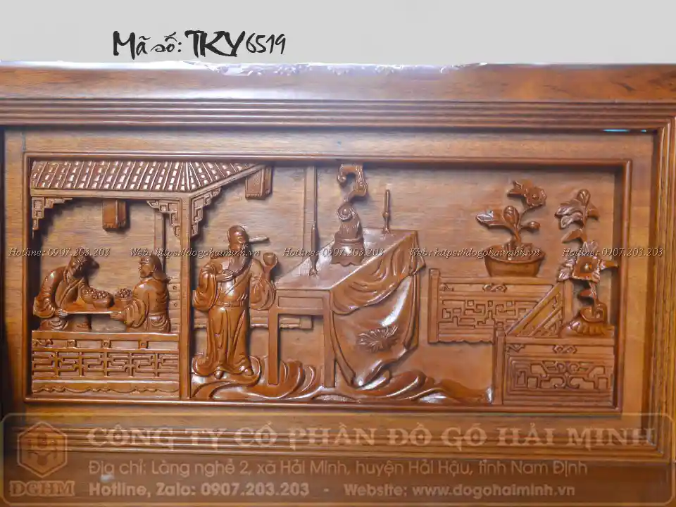 mẫu trường kỷ đục nền tích tam quốc