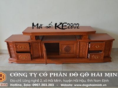 Kệ tivi gỗ hương
