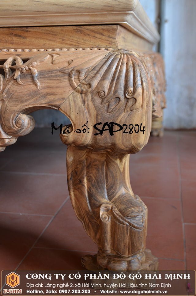 Sập vắt vải gỗ gụ