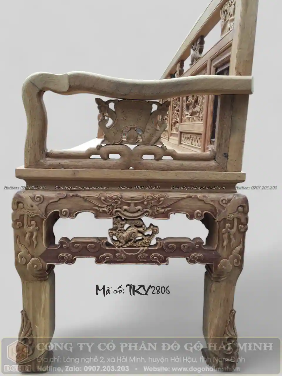 ghế trường kỷ huế tích đồng quê