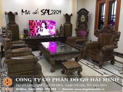 Bộ Hoàng gia gỗ mun