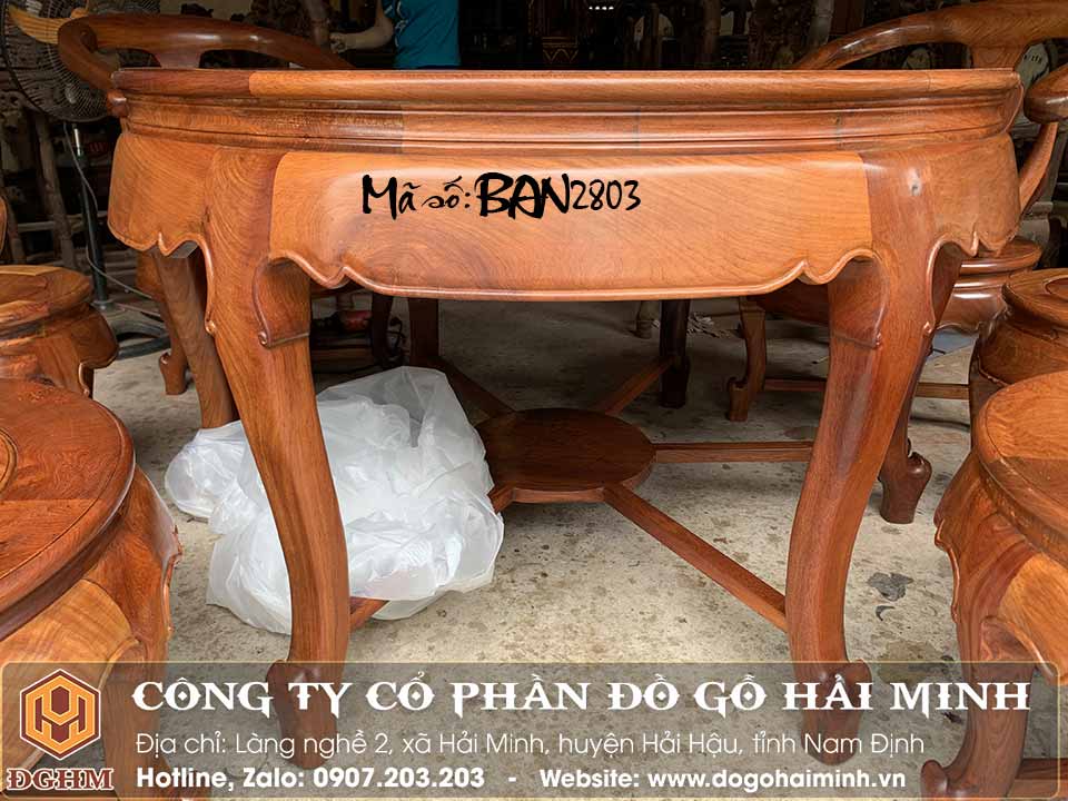 bàn ăn tròn 7 ghế