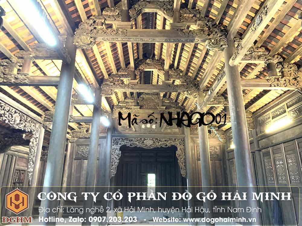 nhà gỗ lim 300 năm tuổi