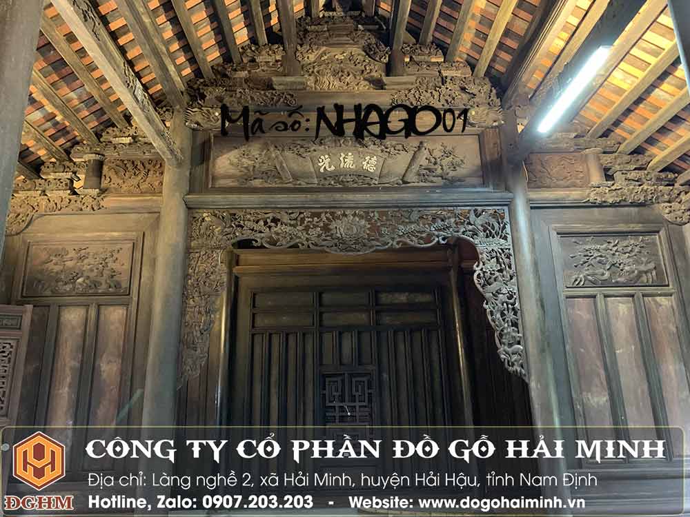 nha go lim 5 gian 3 trai ma so NHAGO01 16