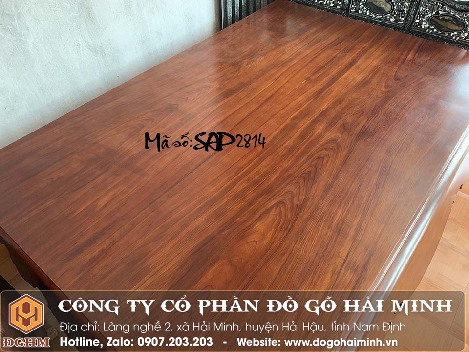 sập chiếu ngựa nguyên khối