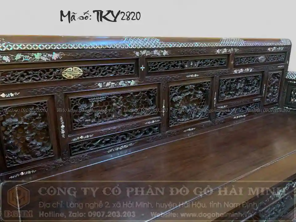 trường kỷ huế khảm ốc