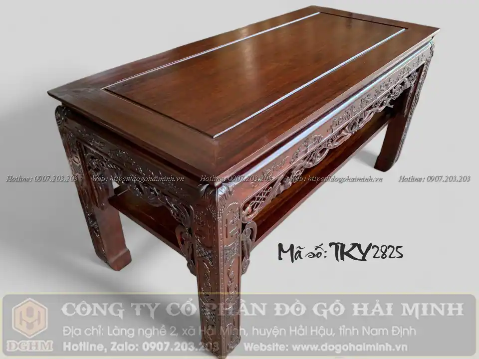 bàn ghế trường kỷ cổ đồ lõi tích