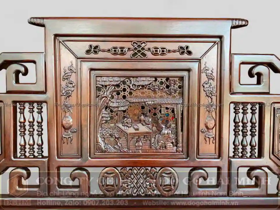 mẫu trường kỷ cổ đồ đại lõi tích