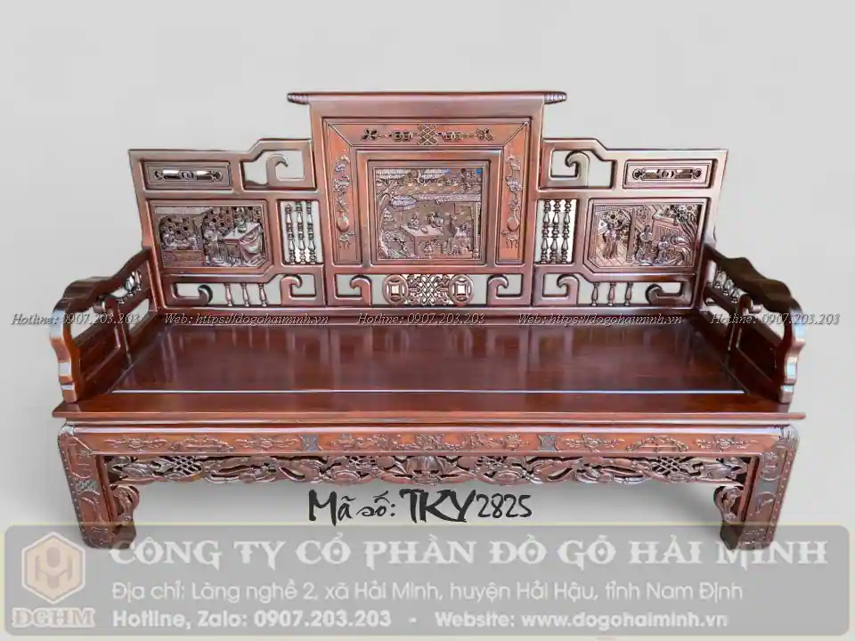 trường kỷ đại cổ đồ móc lõi tích