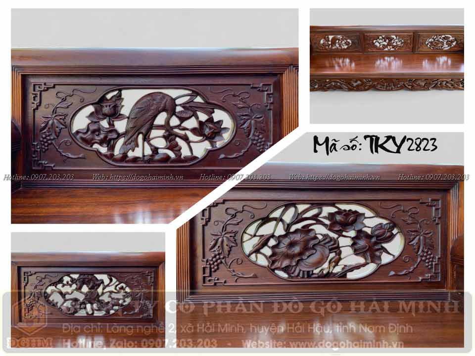 trường kỷ đục sen vịt giá rẻ