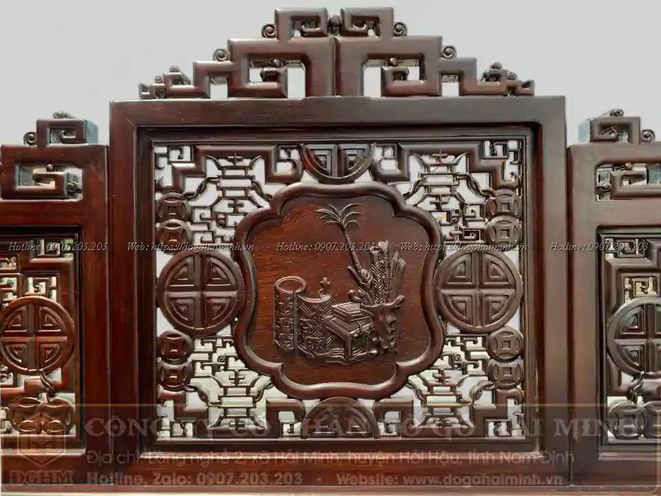 trường kỷ đục truyện tích cổ đồ cây dừa