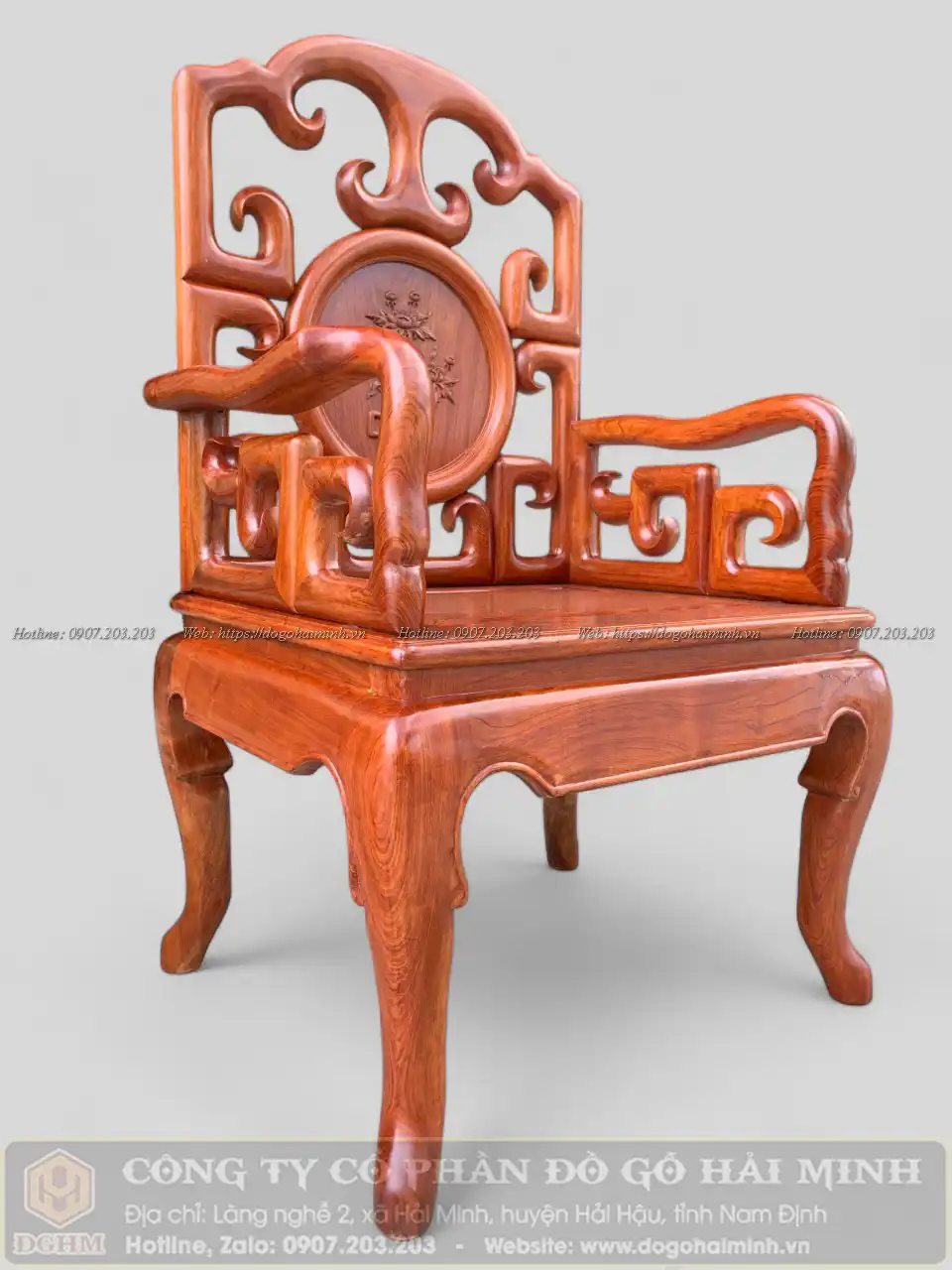 bộ móc gỗ hương đá 6 món