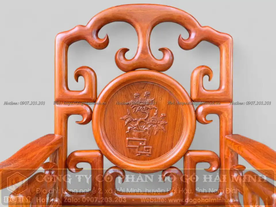 bộ móc mỏ gỗ hương đá