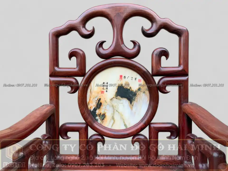 ghế móc mỏ gỗ cẩm