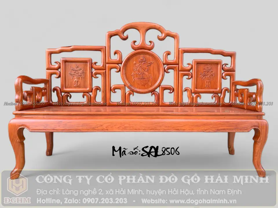 ghế móc mỏ gỗ hương đá