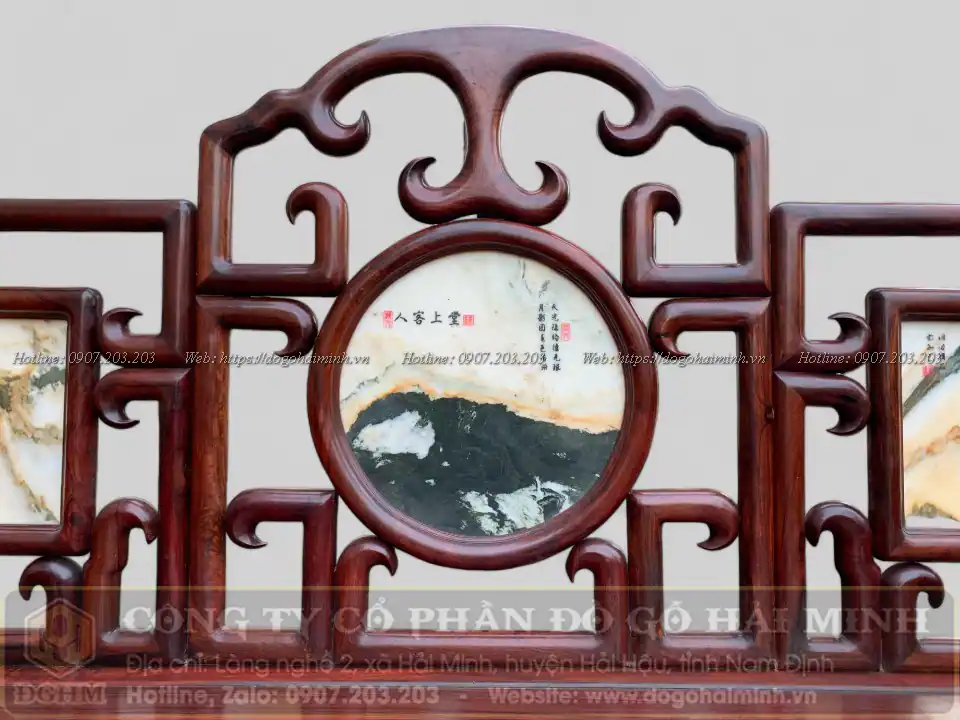 ghế móc mỏ vịt gỗ cẩm việt