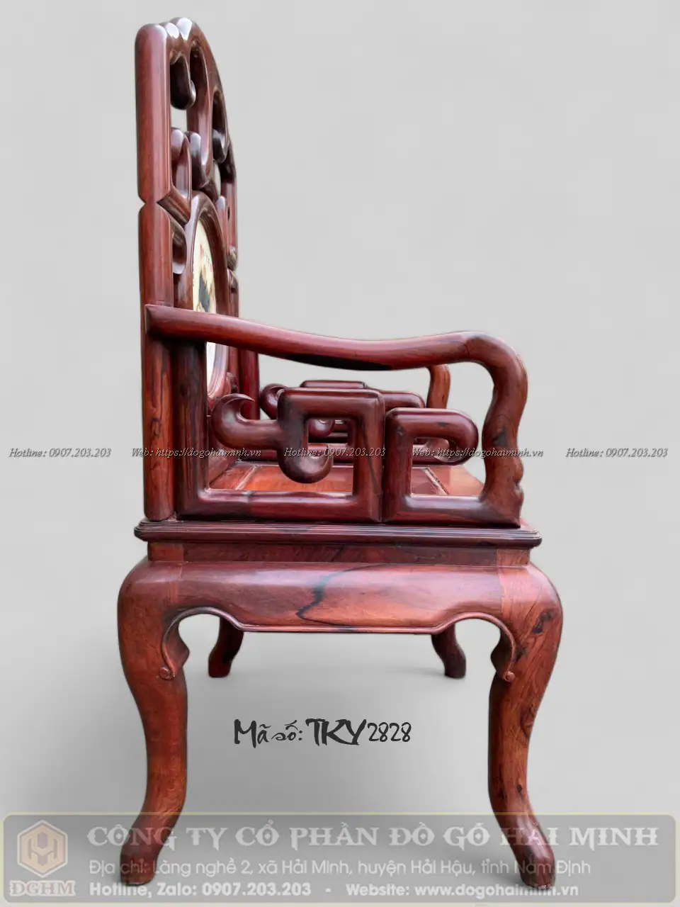 trường kỷ móc gỗ cẩm