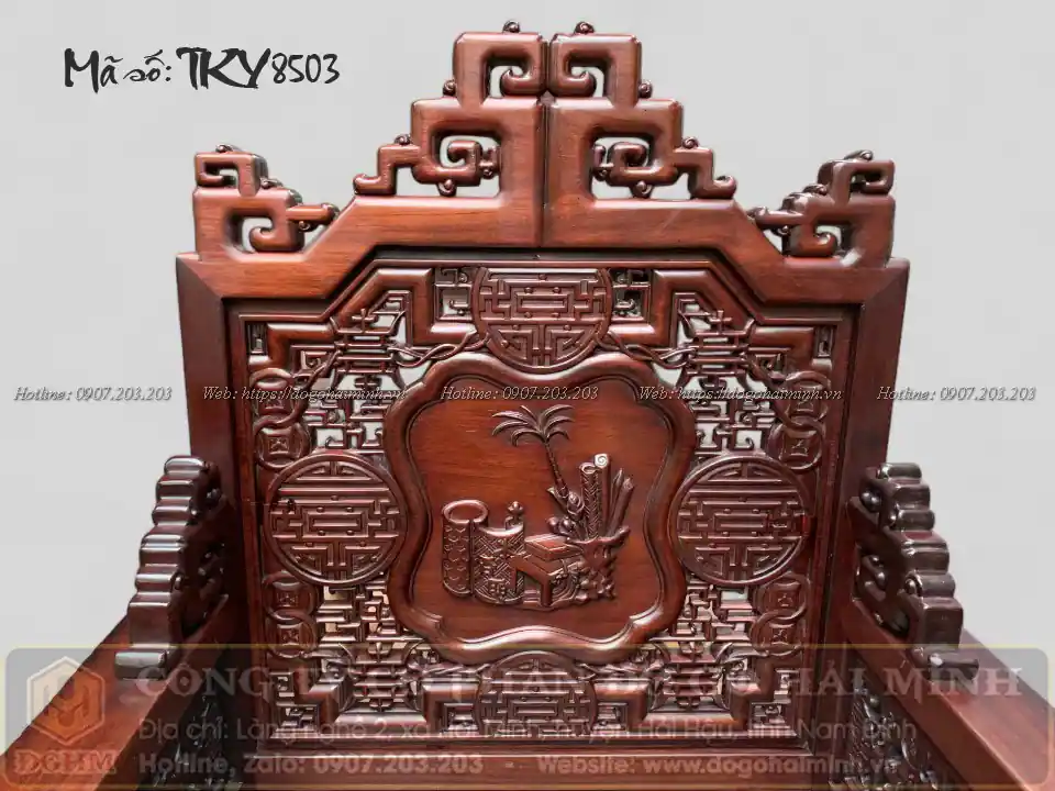 mẫu trường kỷ cổ đồ cây dừa