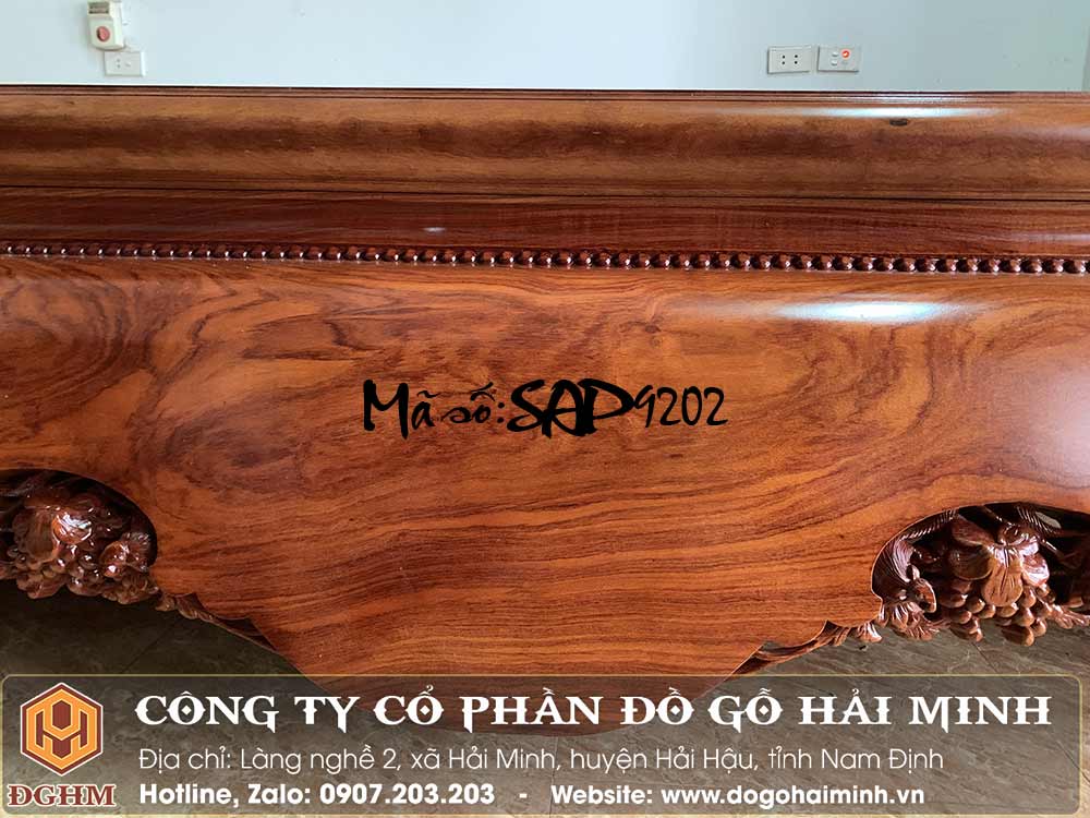 sập vén gỗ hương