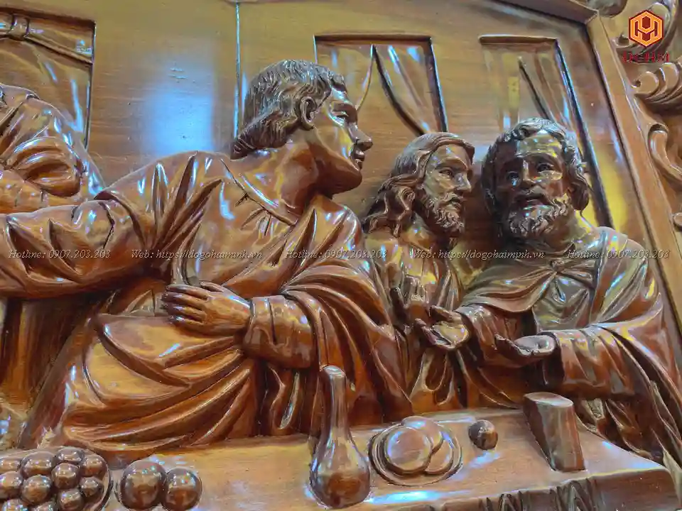 tranh gỗ 12 ông thánh tông đồ