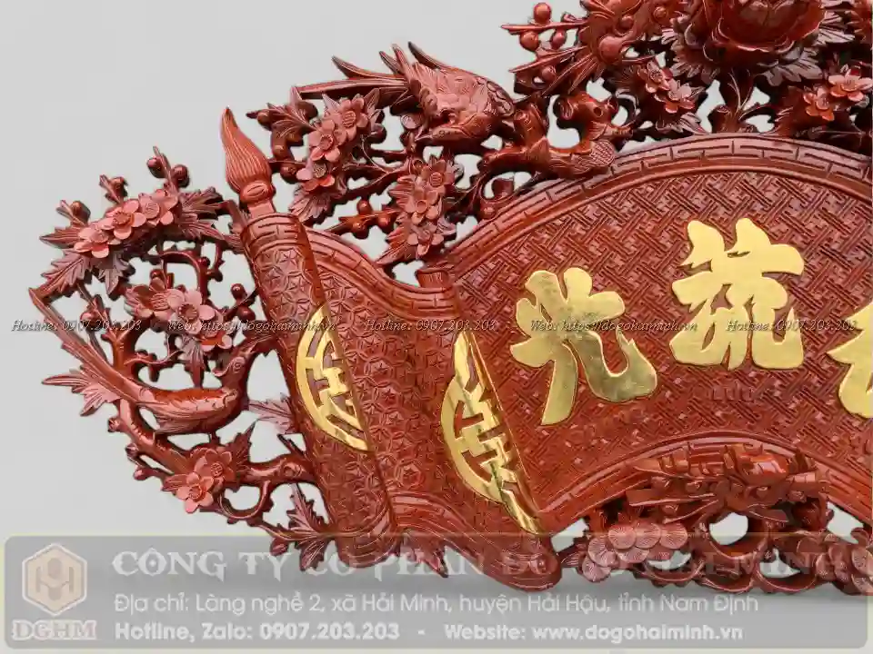 cuốn thư đục mai hoá