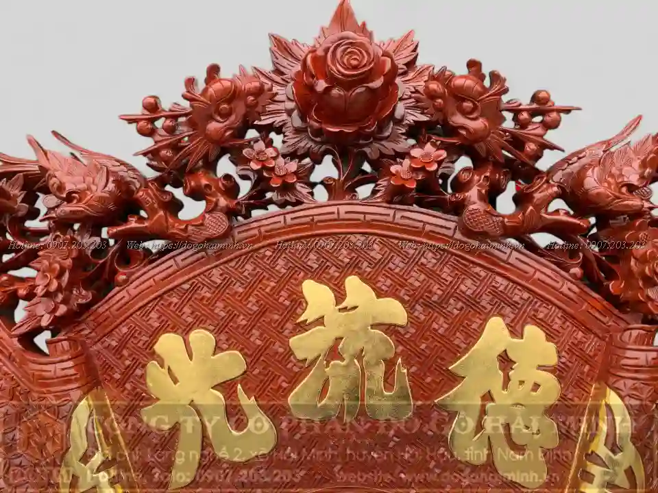 cuốn thư đục mai hoá rồng