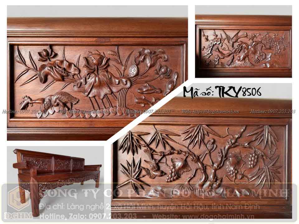 trường kỷ ghế đại đục tứ quý tràn