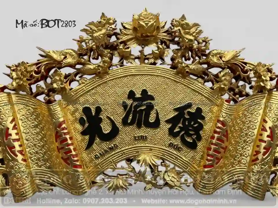 cuốn thư đục mai hoá rồng