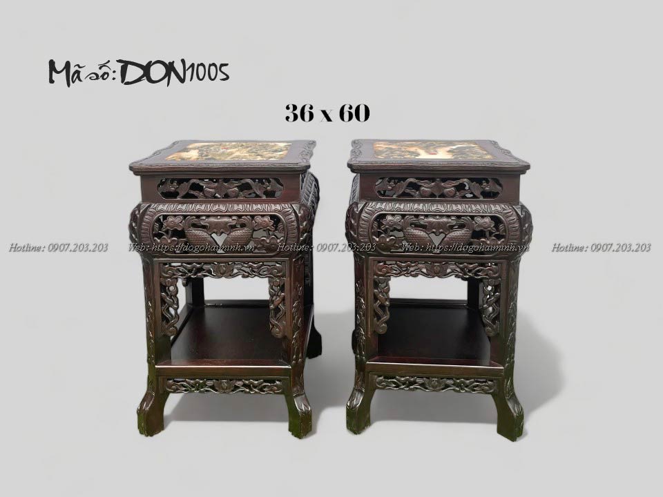 ghế đôn cá chép gỗ gụ