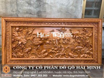 Tranh Cửu Ngư Quần Hội - Mã số: TRA1205