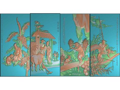 mẫu ngư tiều canh mục