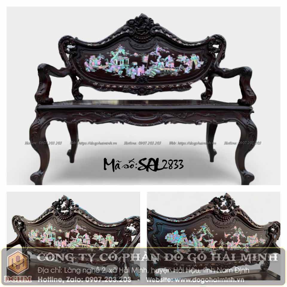 ghế louis kiểu pháp cẩn ốc tích tam quốc