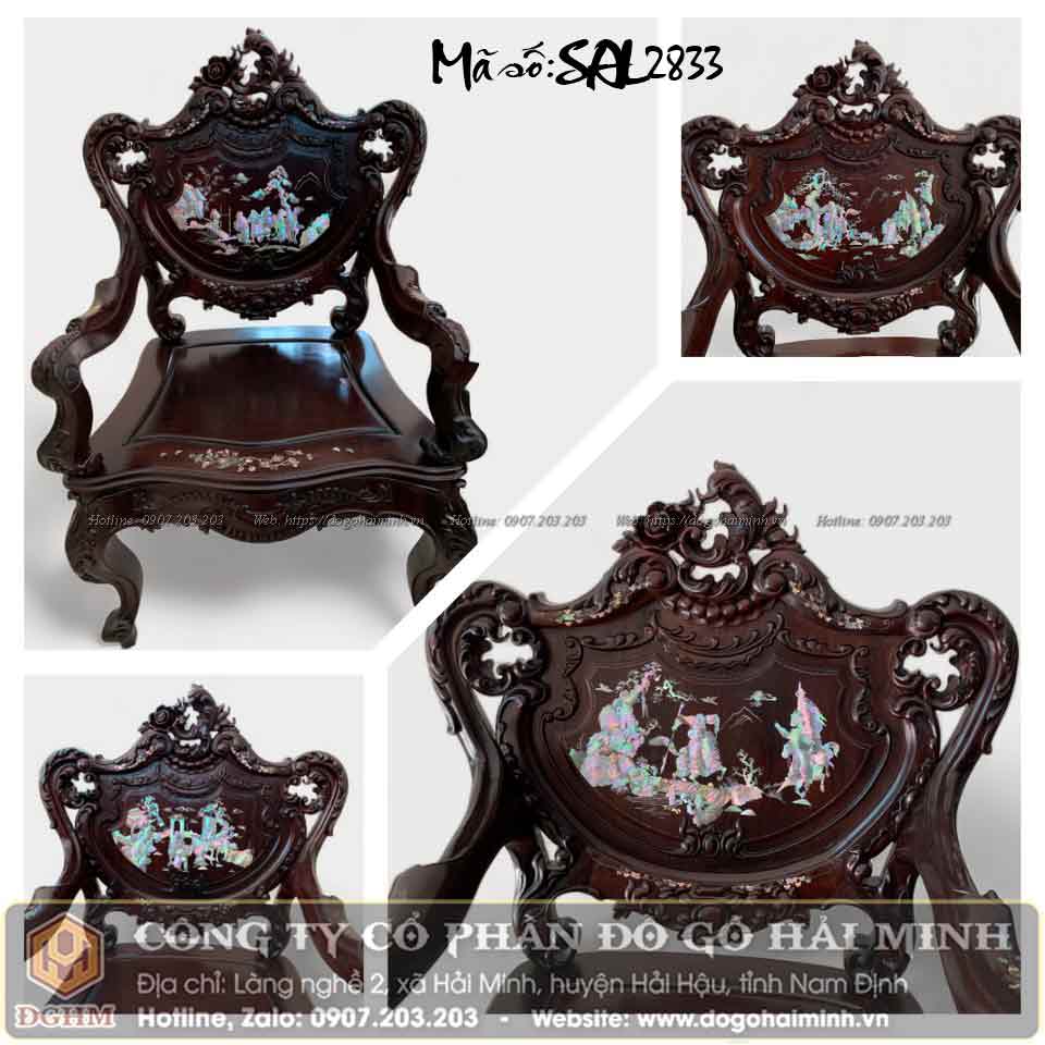 mẫu ghế louis kiểu pháp cẩn ốc tích tam quốc diễn nghĩa