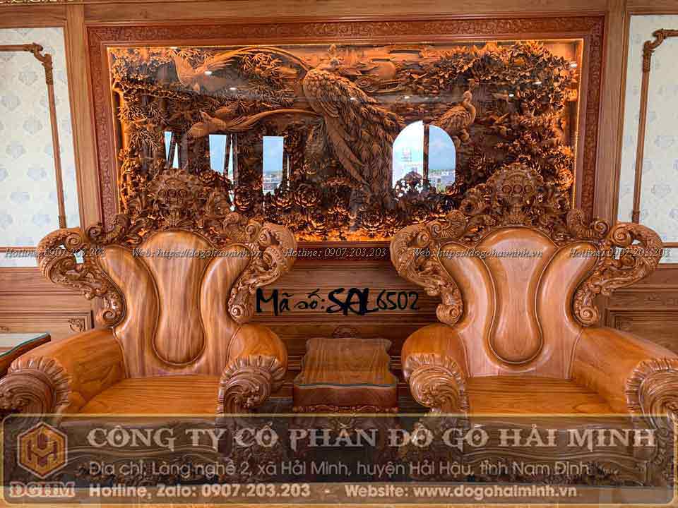 ghế louis hoàng gia nguyên khối 12 món gỗ gõ đỏ