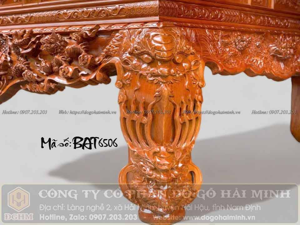 sâp thờ đục tứ linh chân 26