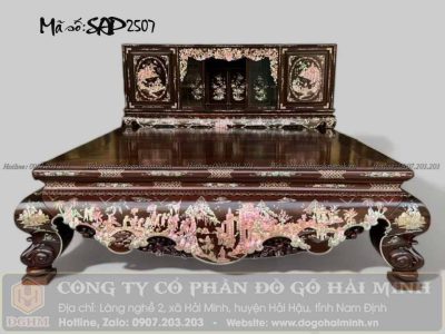 sập khảm ốc vinh quy bái tổ