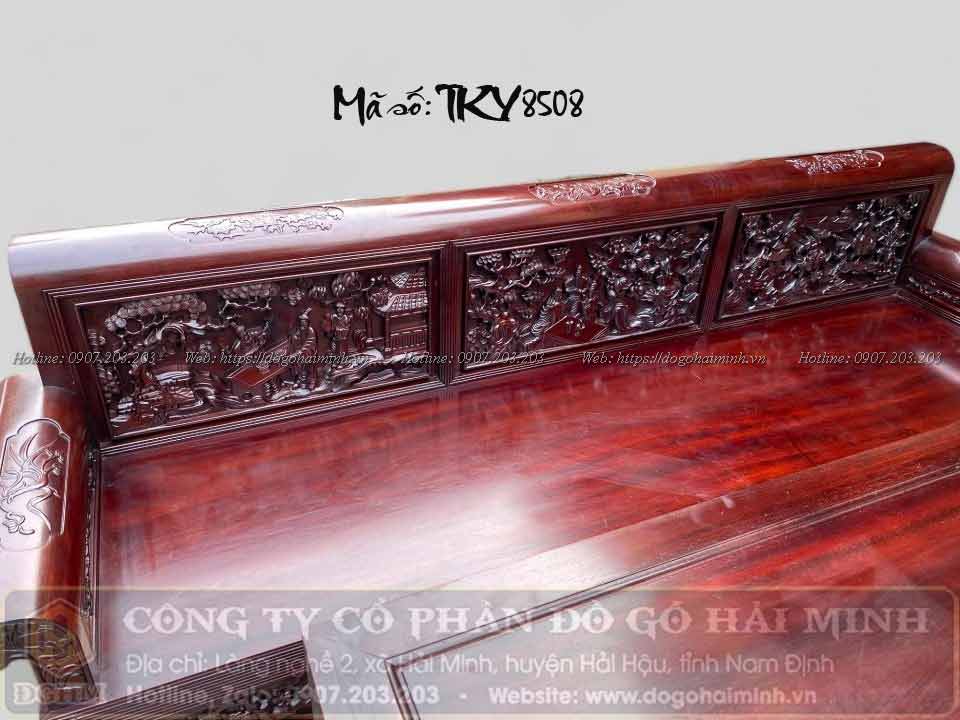 trường kỷ tích tam quốc gỗ gụ giá rẻ