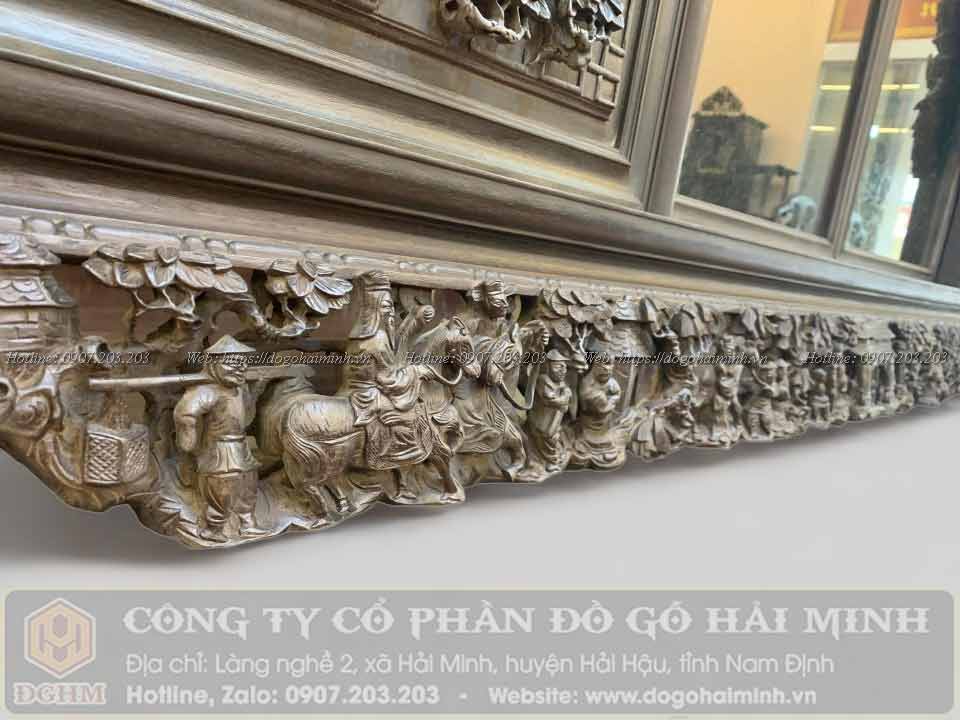 tủ chè tích văn vương cầu hiền