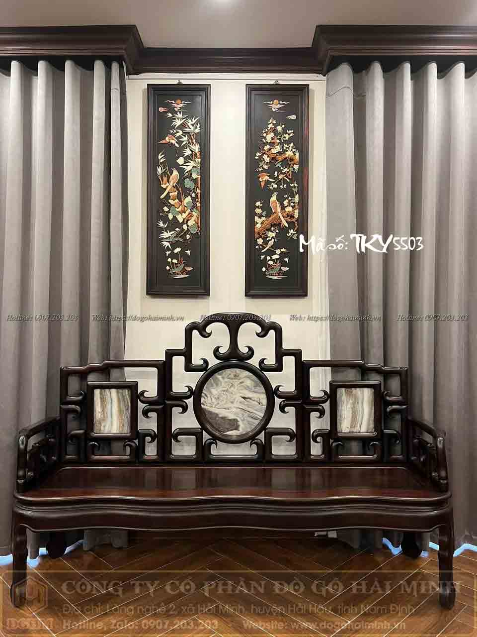 ghế móc mỏ dáng bành gỗ trắc